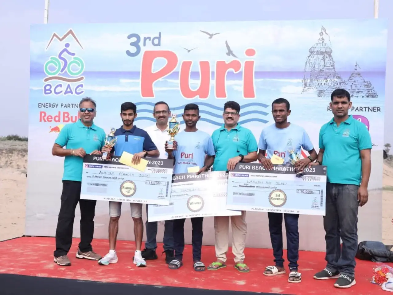 3rd Puri Beach Marathon finisher